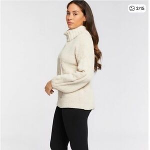 Seven7 Premium Cable Knit Turtleneck Sweater – XXL